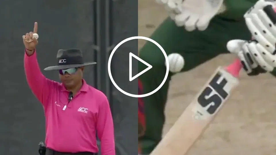 Watch- Umpire Nitin Menon Commits Huge Blunder In Asian Games 2026 Bronze Medal Match
